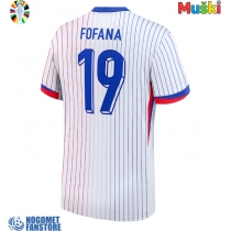 Francuska Youssouf Fofana #19 Gostujuci Dres EP 2024 Kratak Rukav